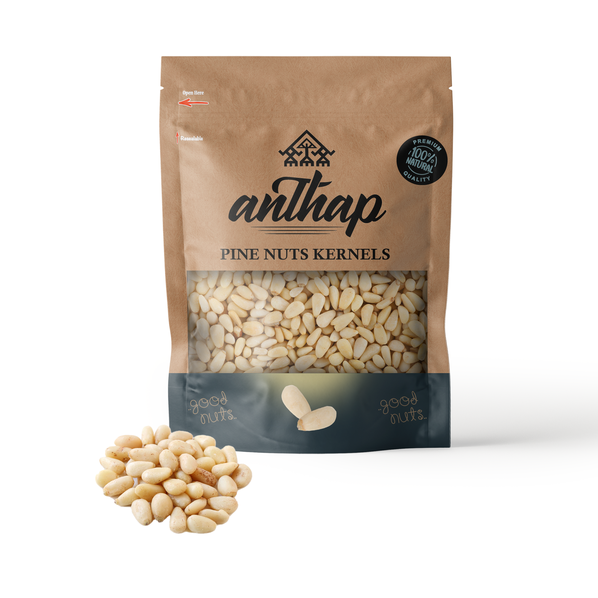 BAHARAT by Anthap Raw Pine Nuts
