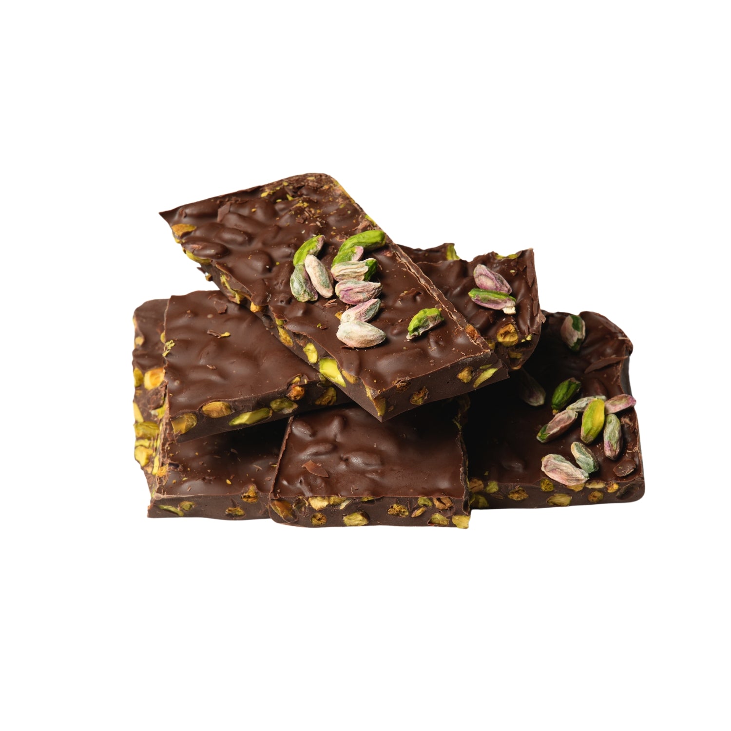 Anthap Luxury Milk Chocolate Slab With Roasted Antep Pistachio Kernel