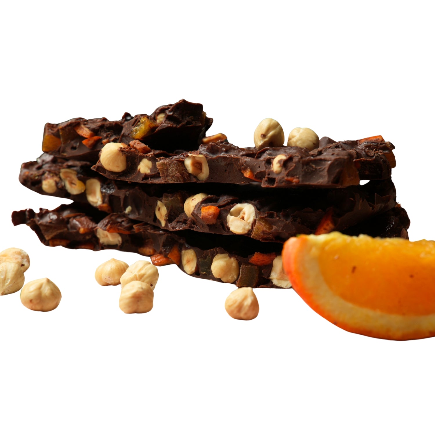 Anthap Luxury Milk Chocolate Slab With Orange, Mix Fruits and Nuts