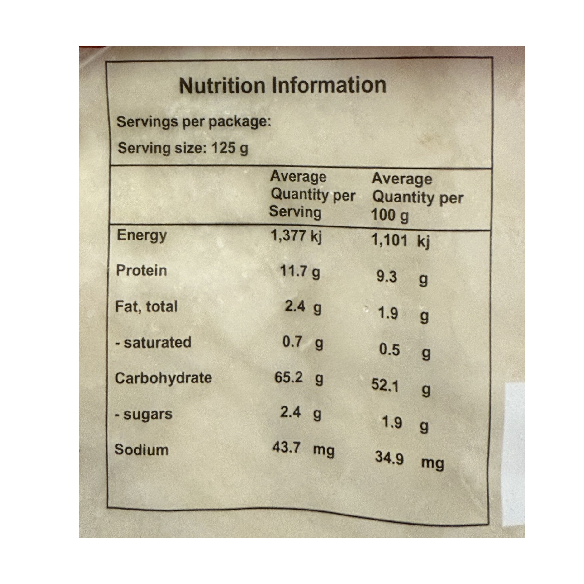 Maun Yufka - Pastry Sheets 6x125g (750g)