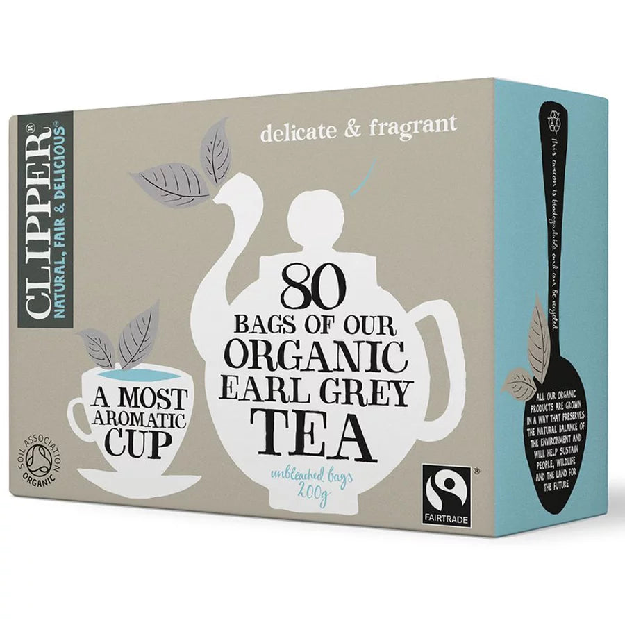 Clipper Tea - Organic Earl Grey 80 Tea Bags