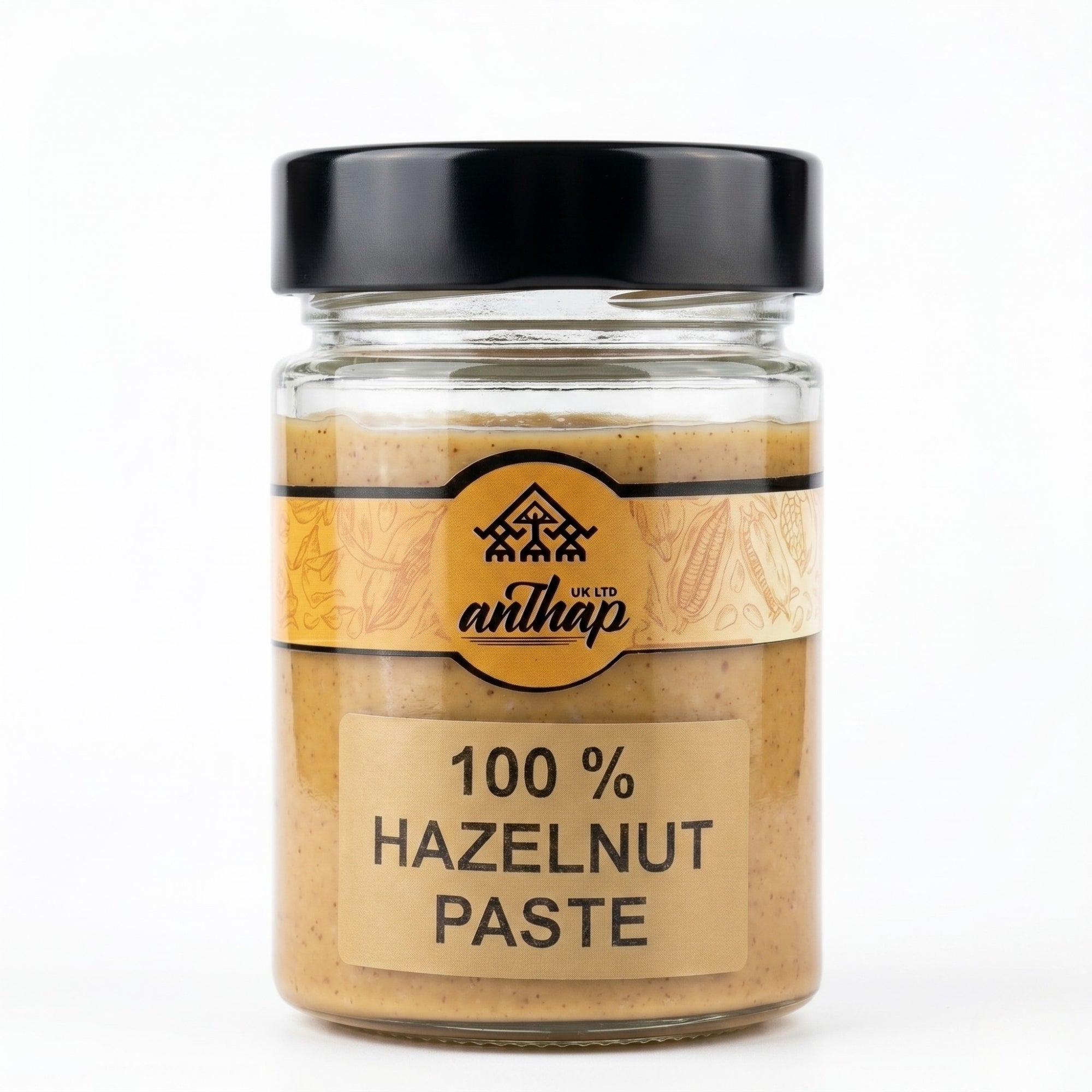 Anthap 100% Hazelnut Paste without Sugar 225g