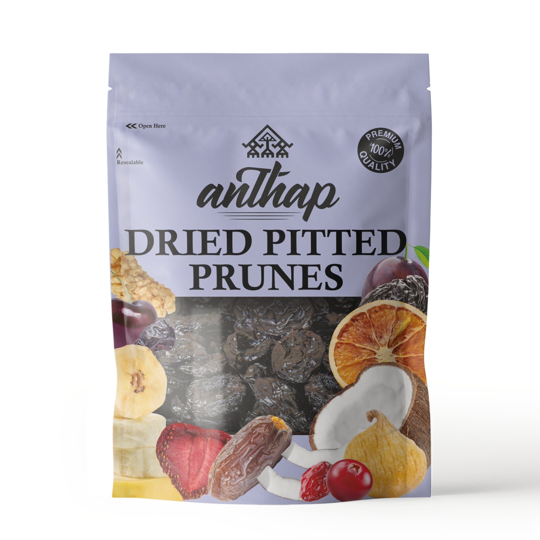 Anthap Dried Pitted Prunes
