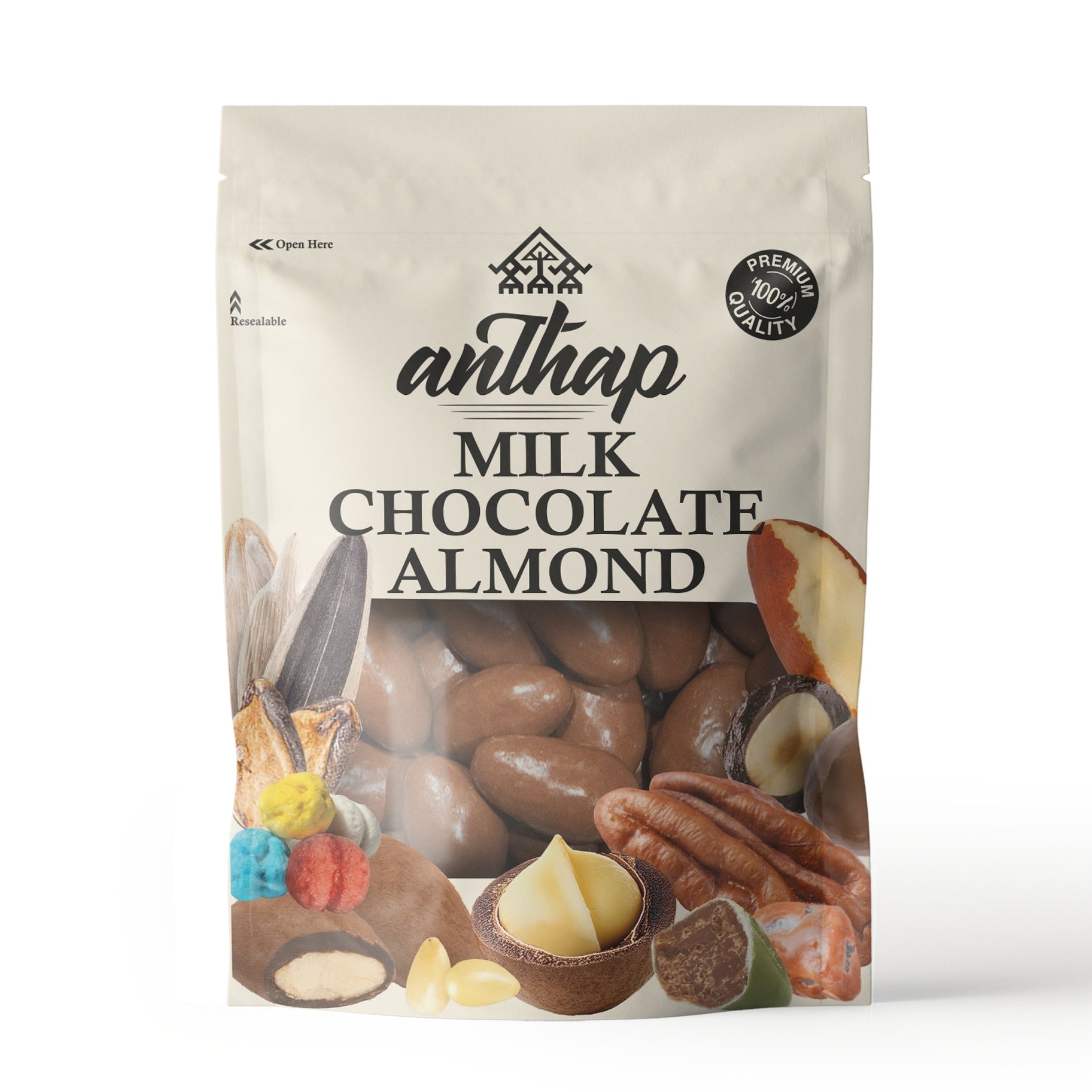 Anthap Luxury Milk Chocolate Almond