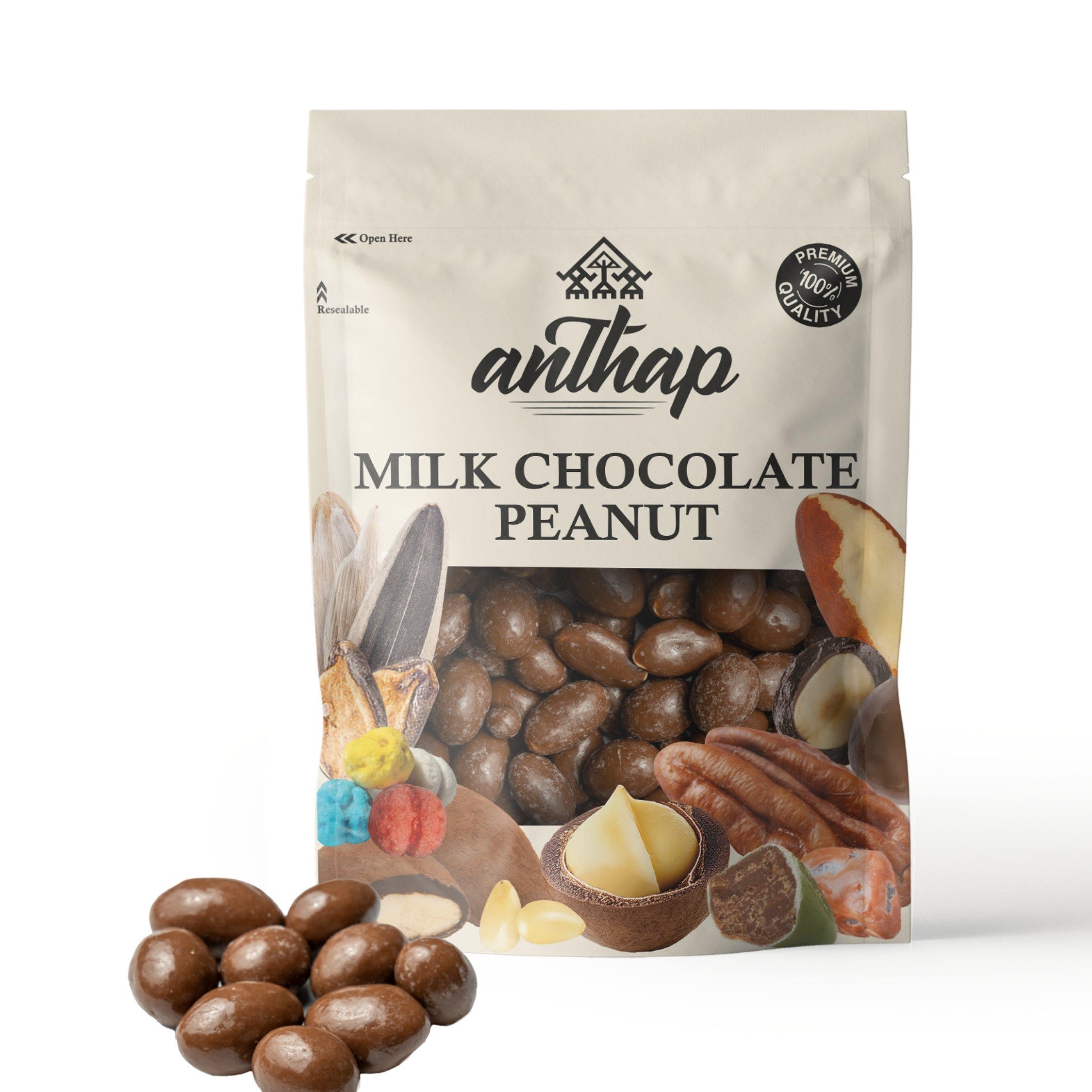 Anthap Luxury Milk Chocolate Peanut