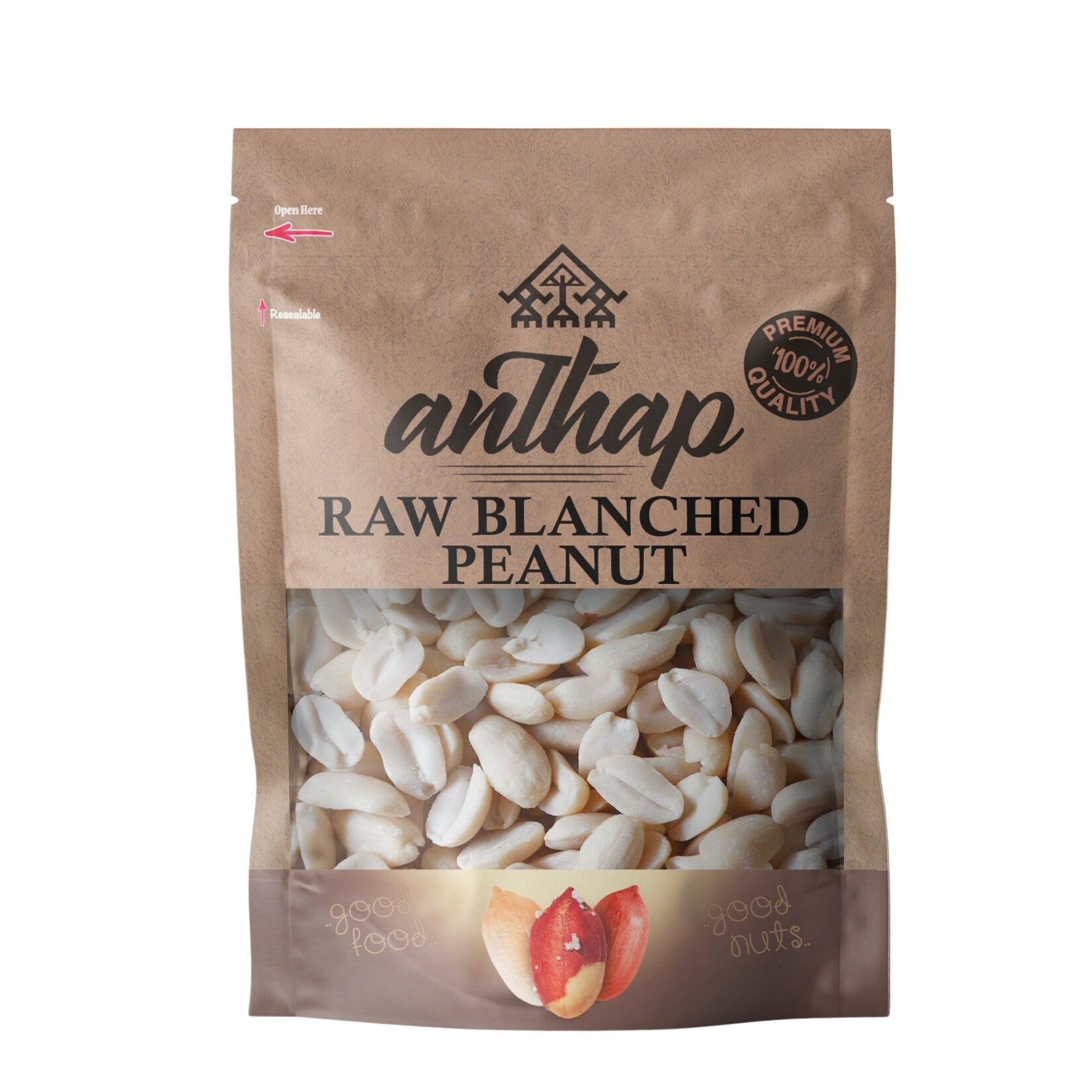 Anthap Raw Turkish Blanched Peanut