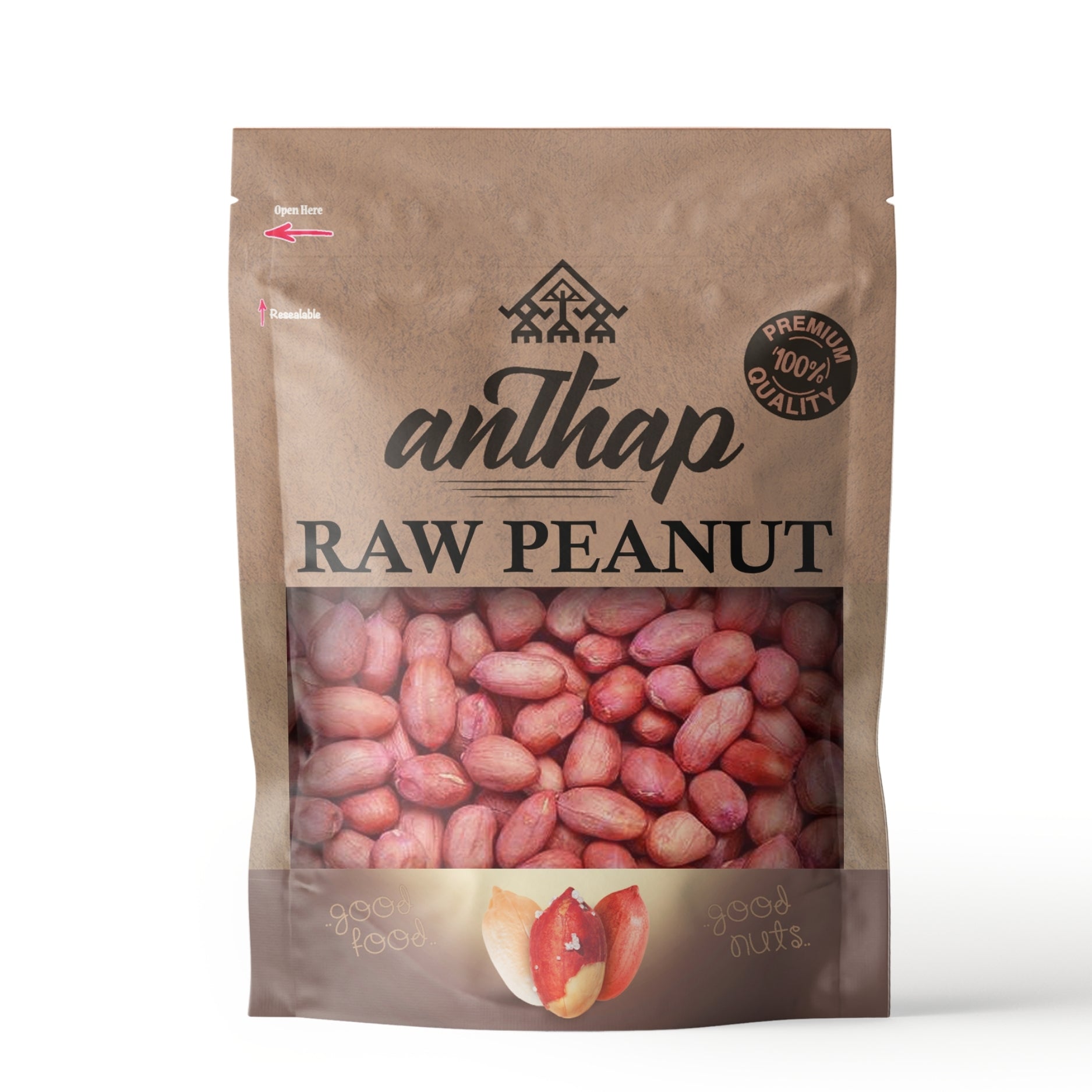 Anthap Premium Quality Turkish Raw Peanut with Skin