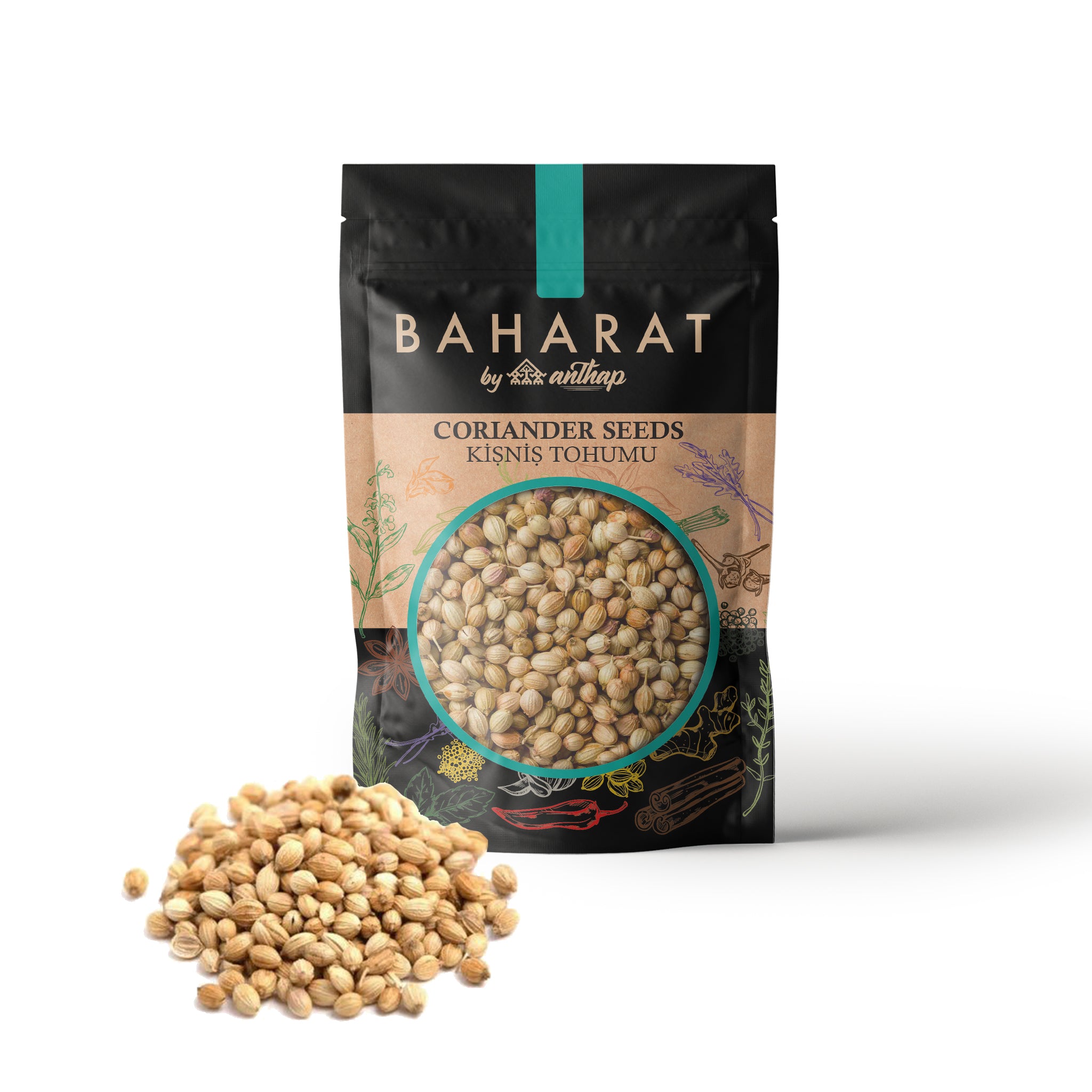 BAHARAT by Anthap Coriander Seeds - Kisnis Tohumu