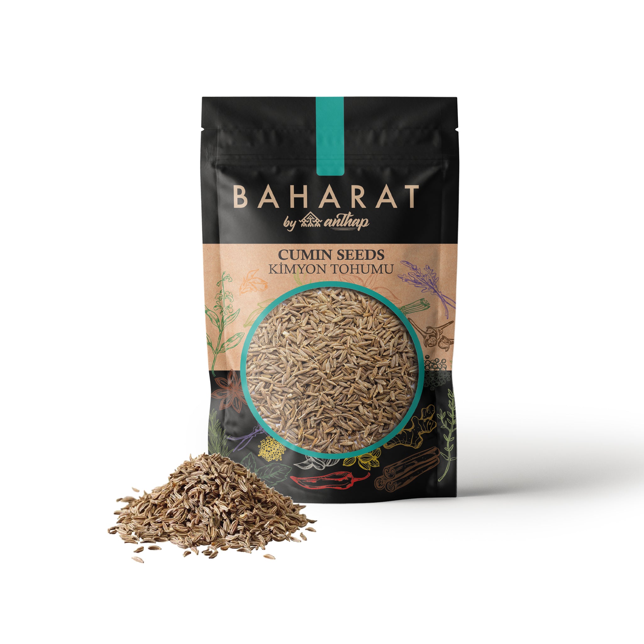 BAHARAT by Anthap Cumin Seeds - Kimyon Tohumu