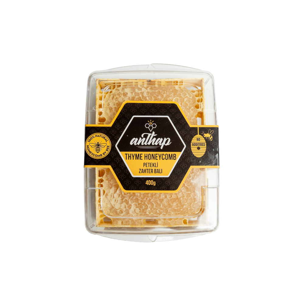 Anthap 100% Natural Thyme Honeycomb Honey