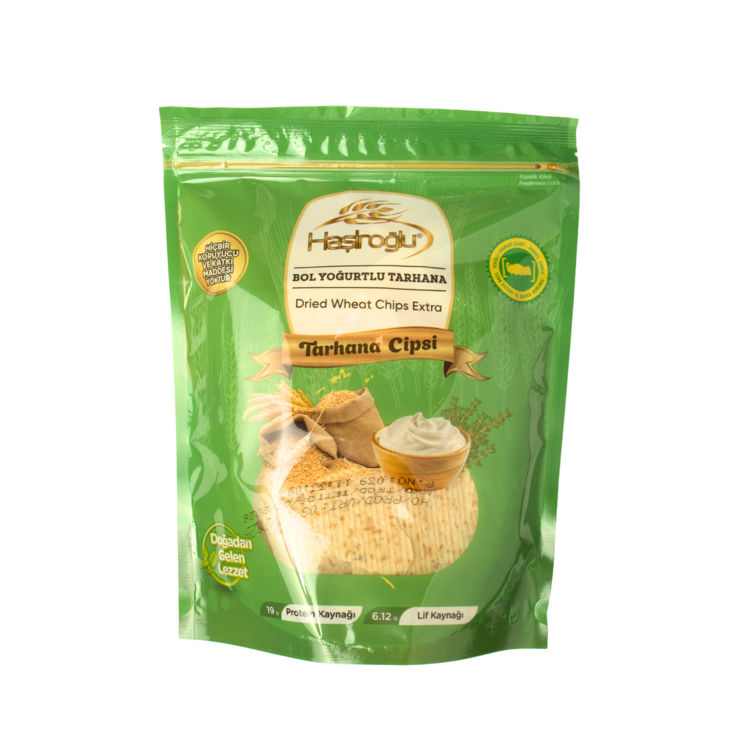 Hasiroglu Natural Extra Yogurt Maras Tarhana Chips