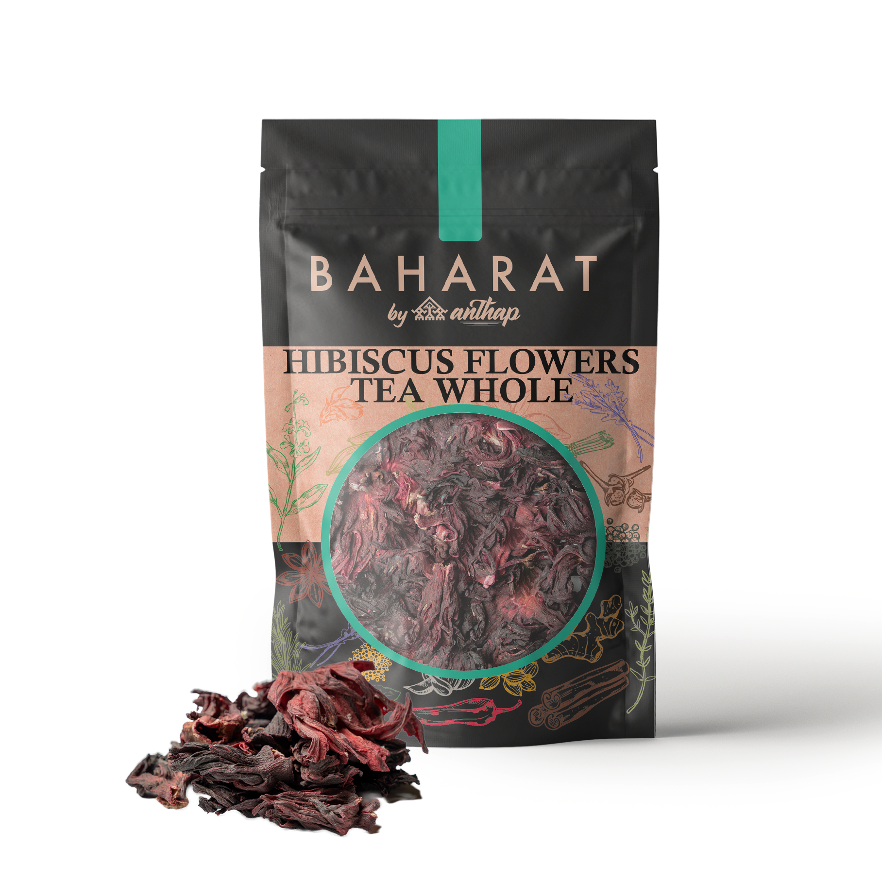 Baharat by Anthap Hibiscus Flowers Tea Whole