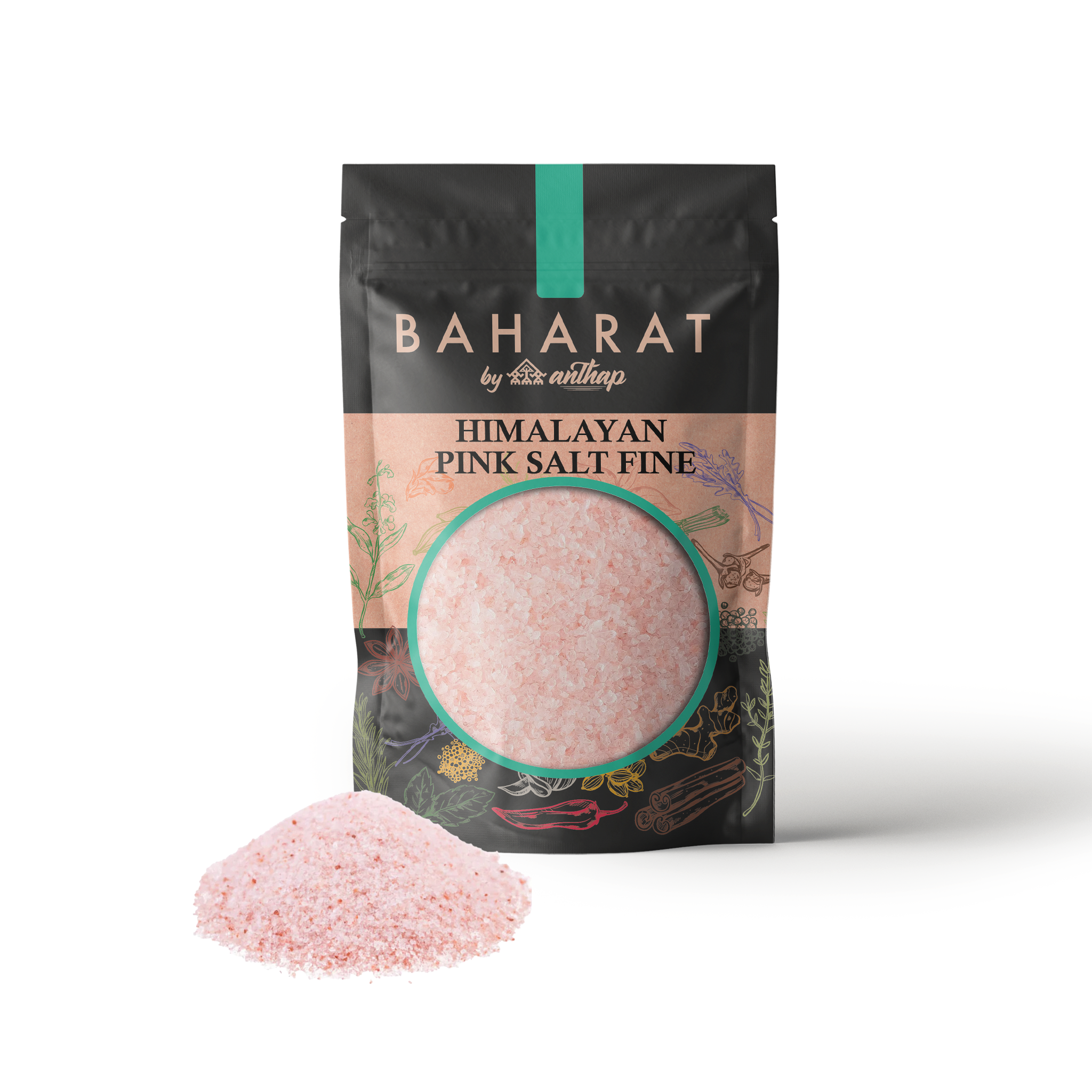 Baharat By Anthap Himalayan Pink Rock Salt Fine