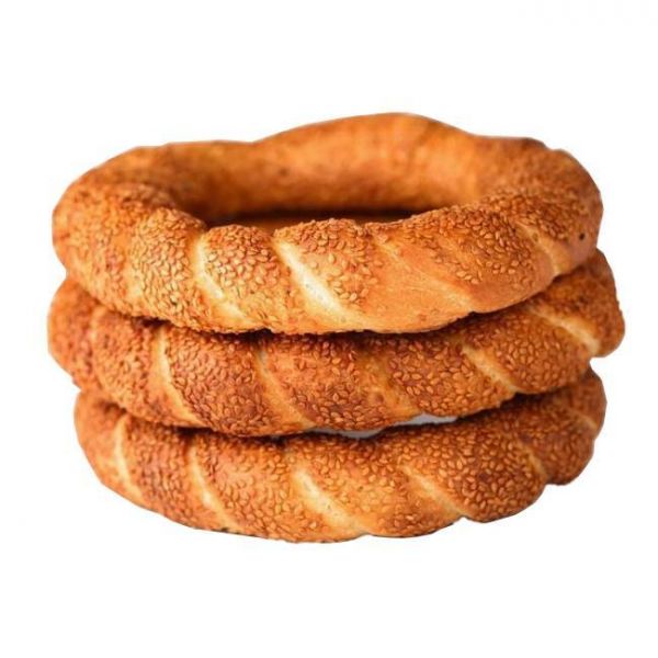 Maun Classic Simit (Turkish Bagel) With Sesame Seeds 5 pcs (550g)