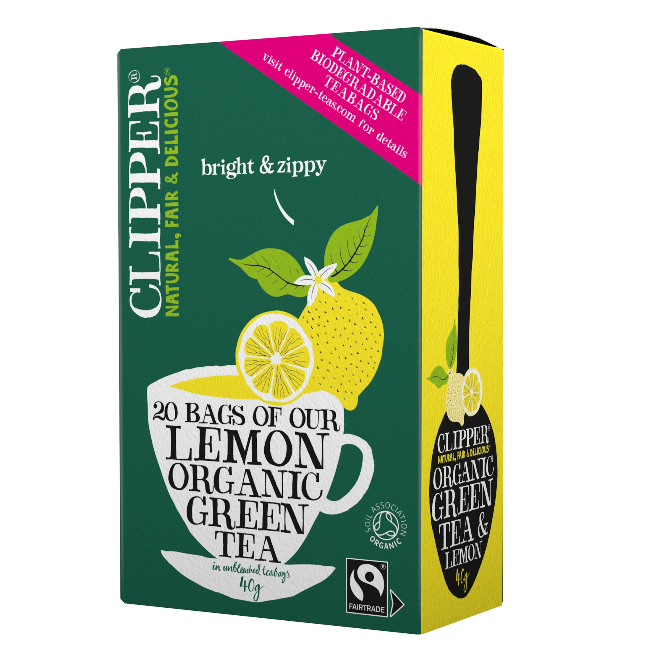 Clipper Tea - Lemon Organic Green Tea