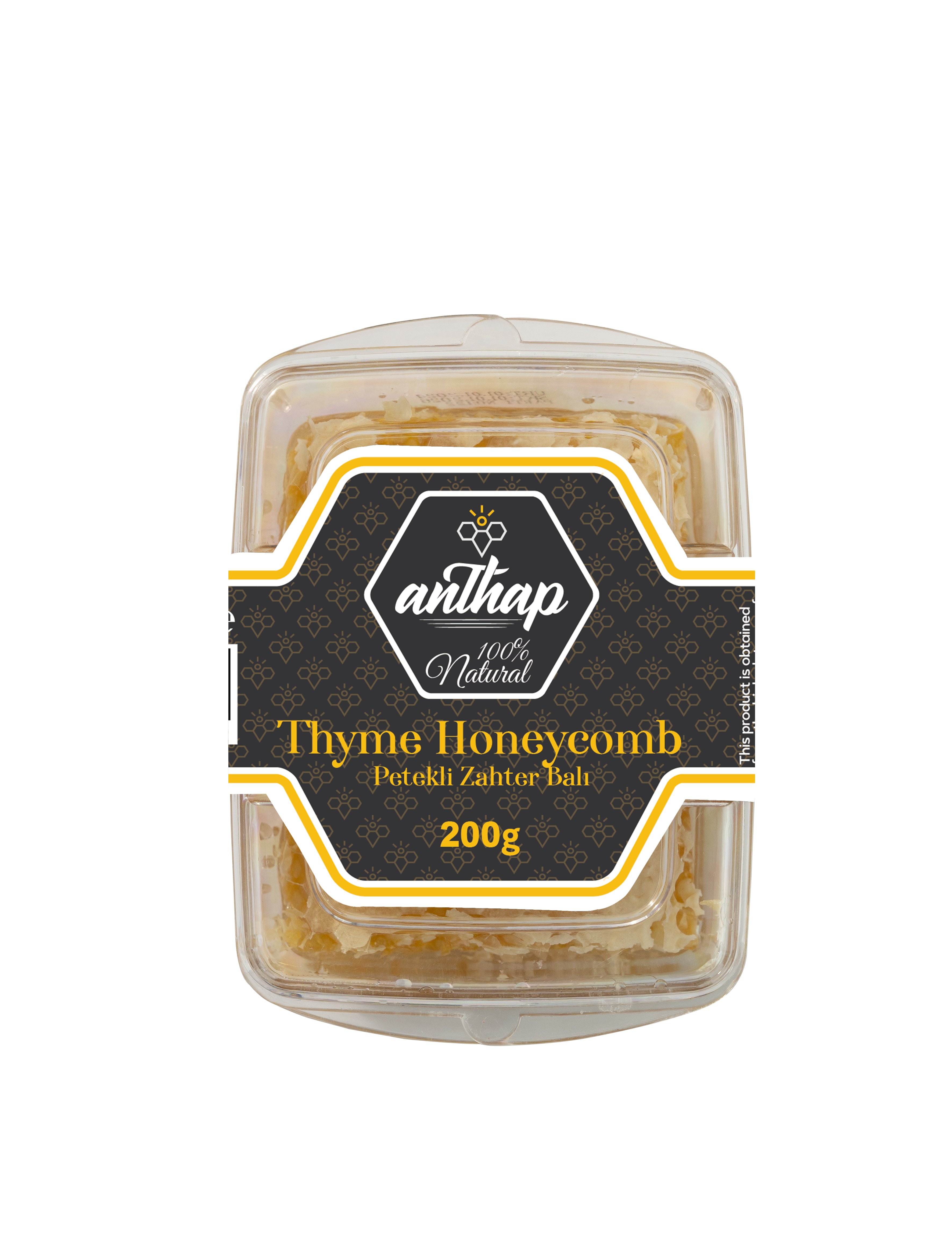Anthap Natural Thyme Honey Bundle (Honeycomb and Jar Liquid)