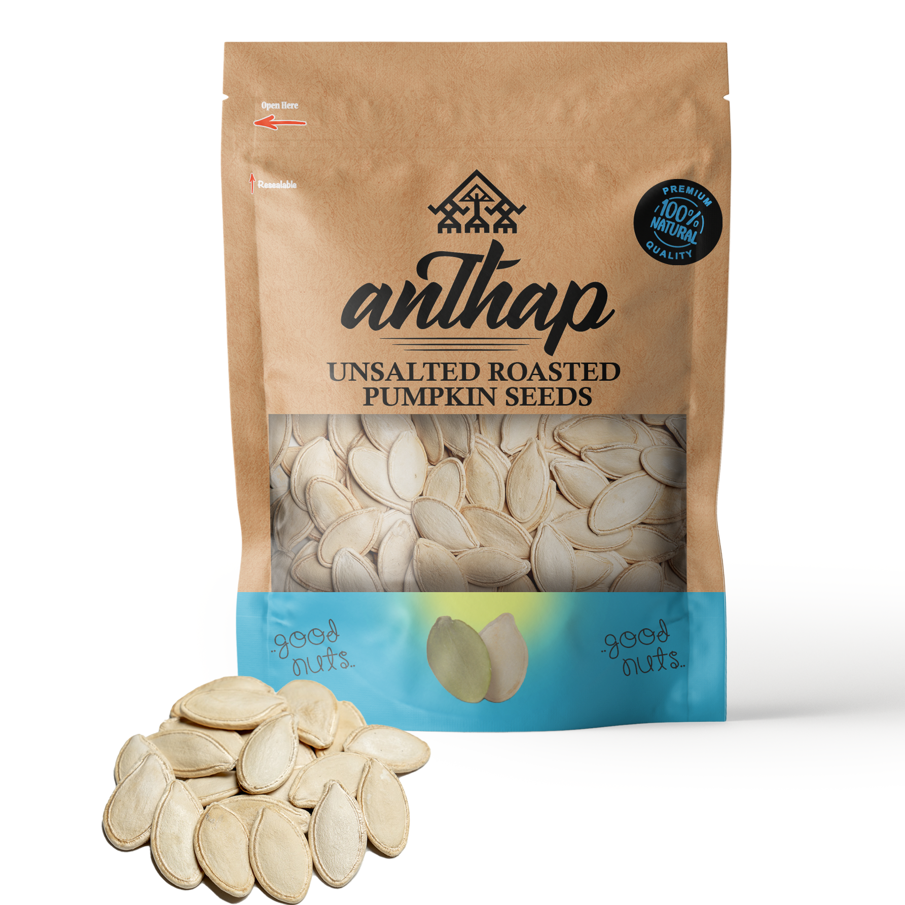 Anthap Unsalted Roasted Pumpkin