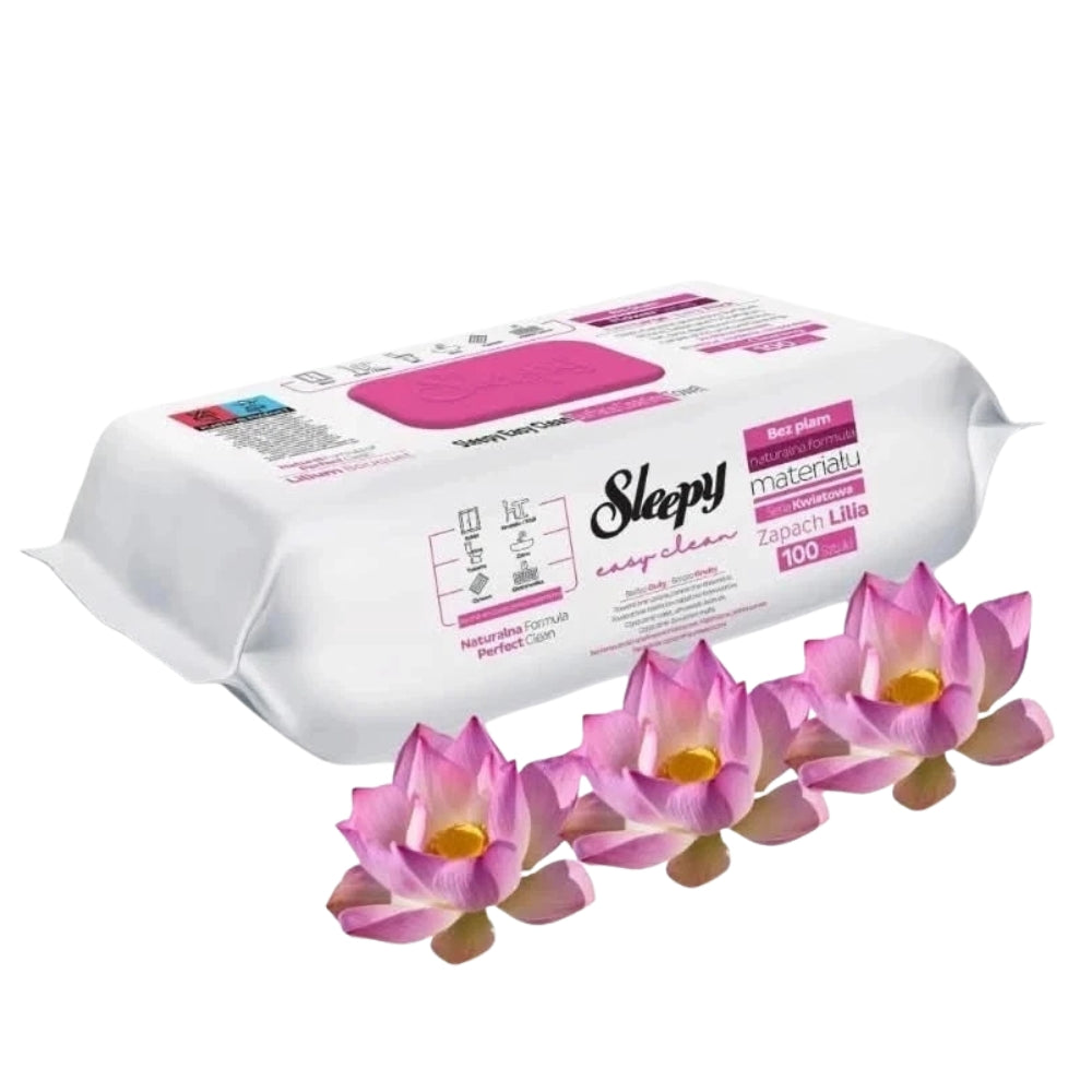 Sleepy Multi-Surface Cleaning Wipes - Flower Series/Lilium Bouquet Scent, 100 pcs