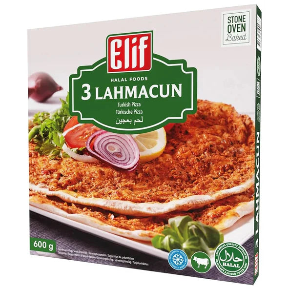 Elif 3 pcs Turkish Pizza - Lahmacun 600g