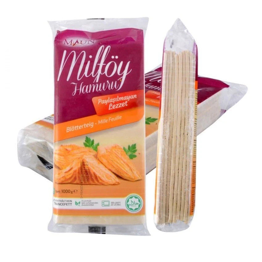 Maun Milfoy Puff Pastry Dough 1kg