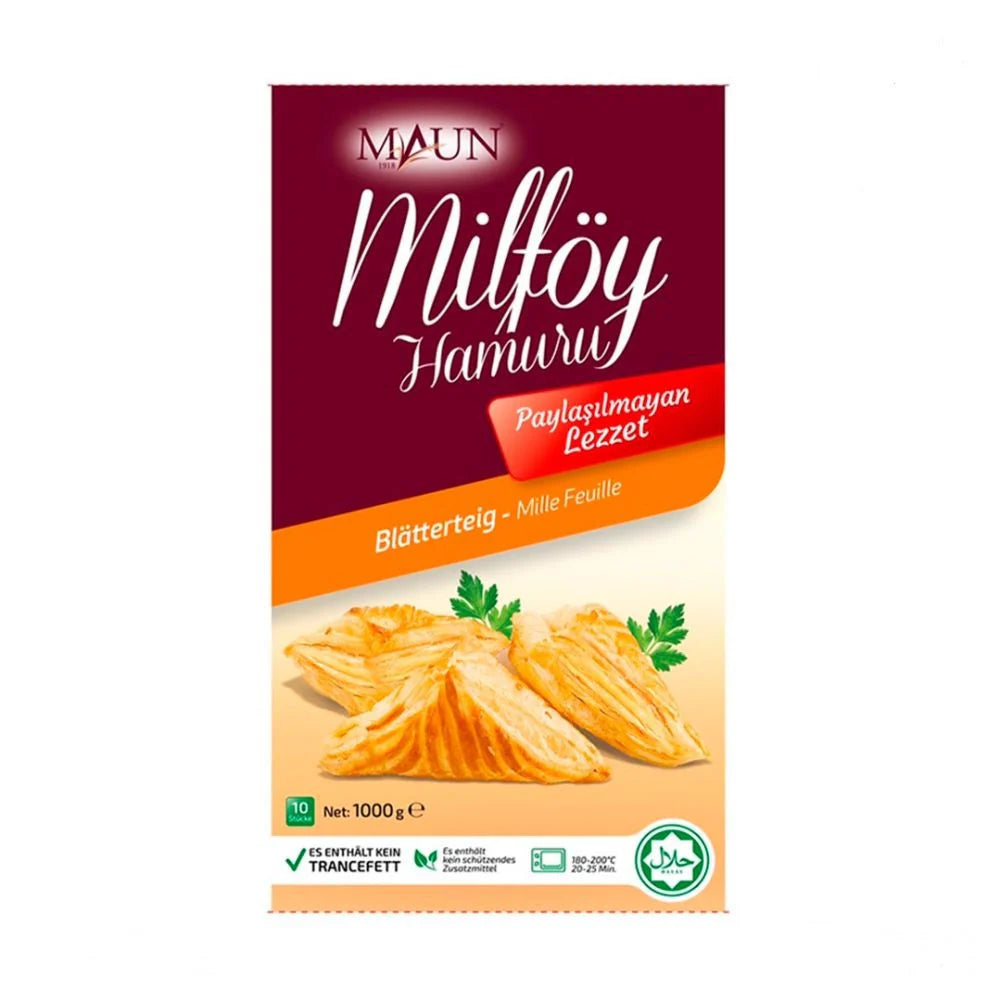 Maun Milfoy Puff Pastry Dough 1kg