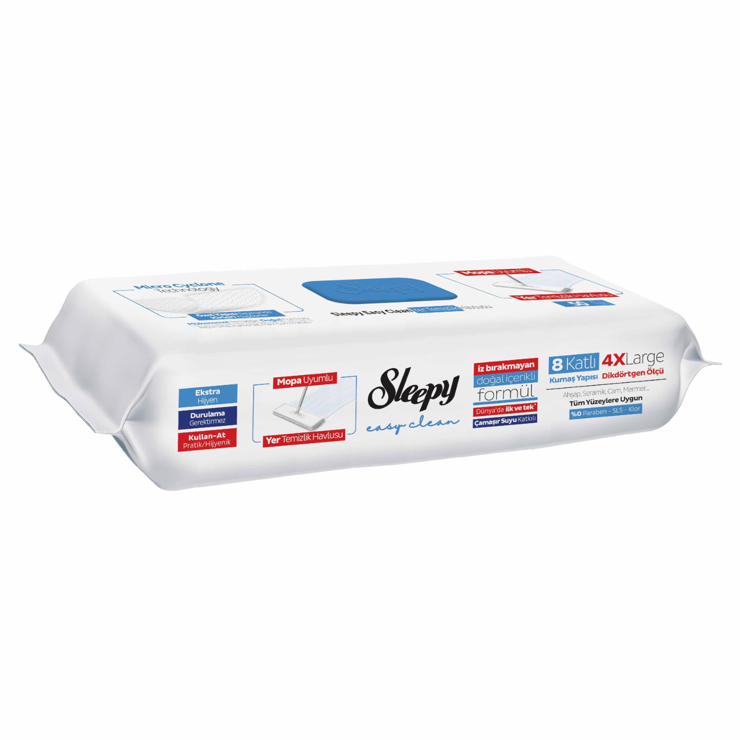 Sleepy - MOP Easy Clean Bleach Adaptable Floor Cleaning Towels