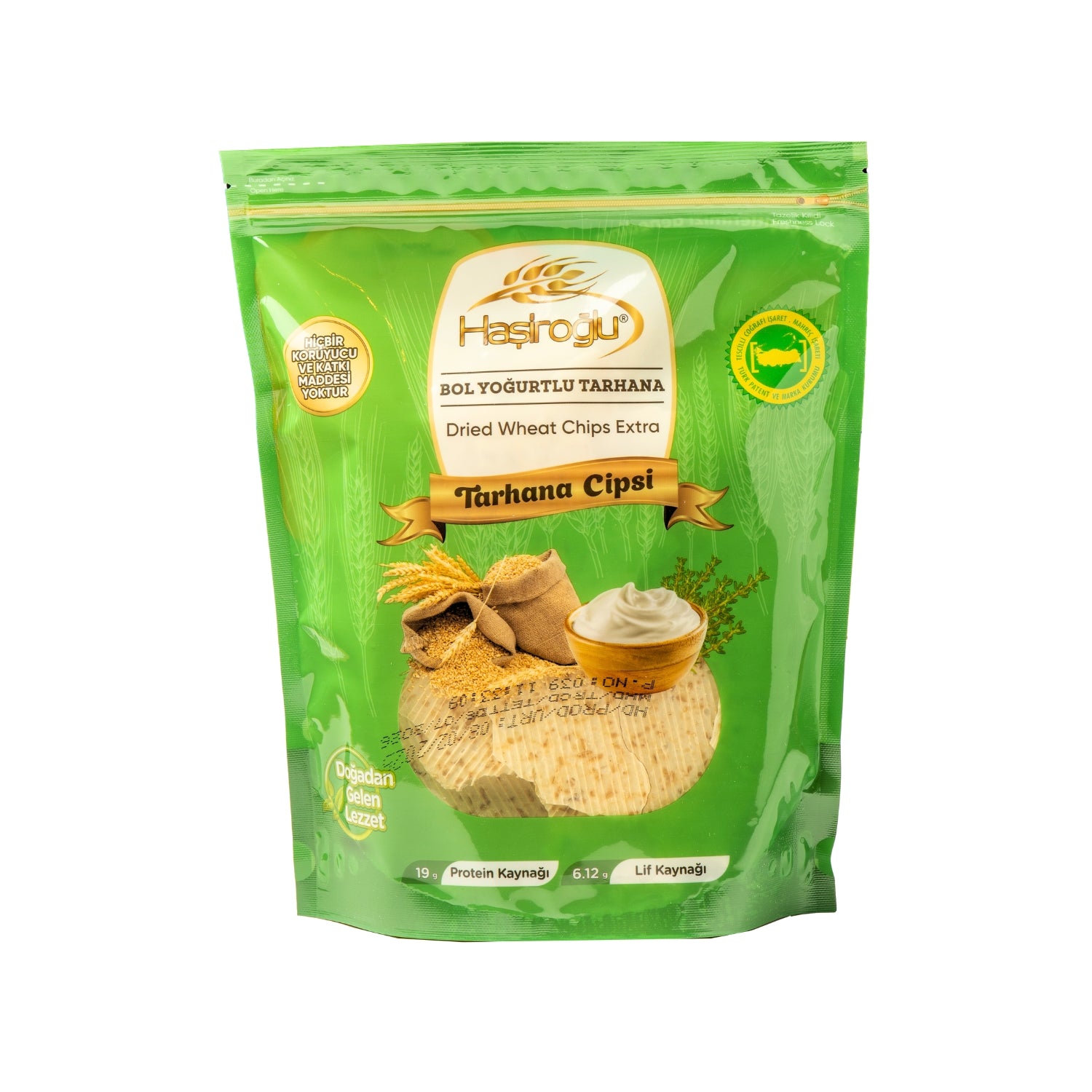 Hasiroglu Natural Extra Yogurt Maras Tarhana Chips