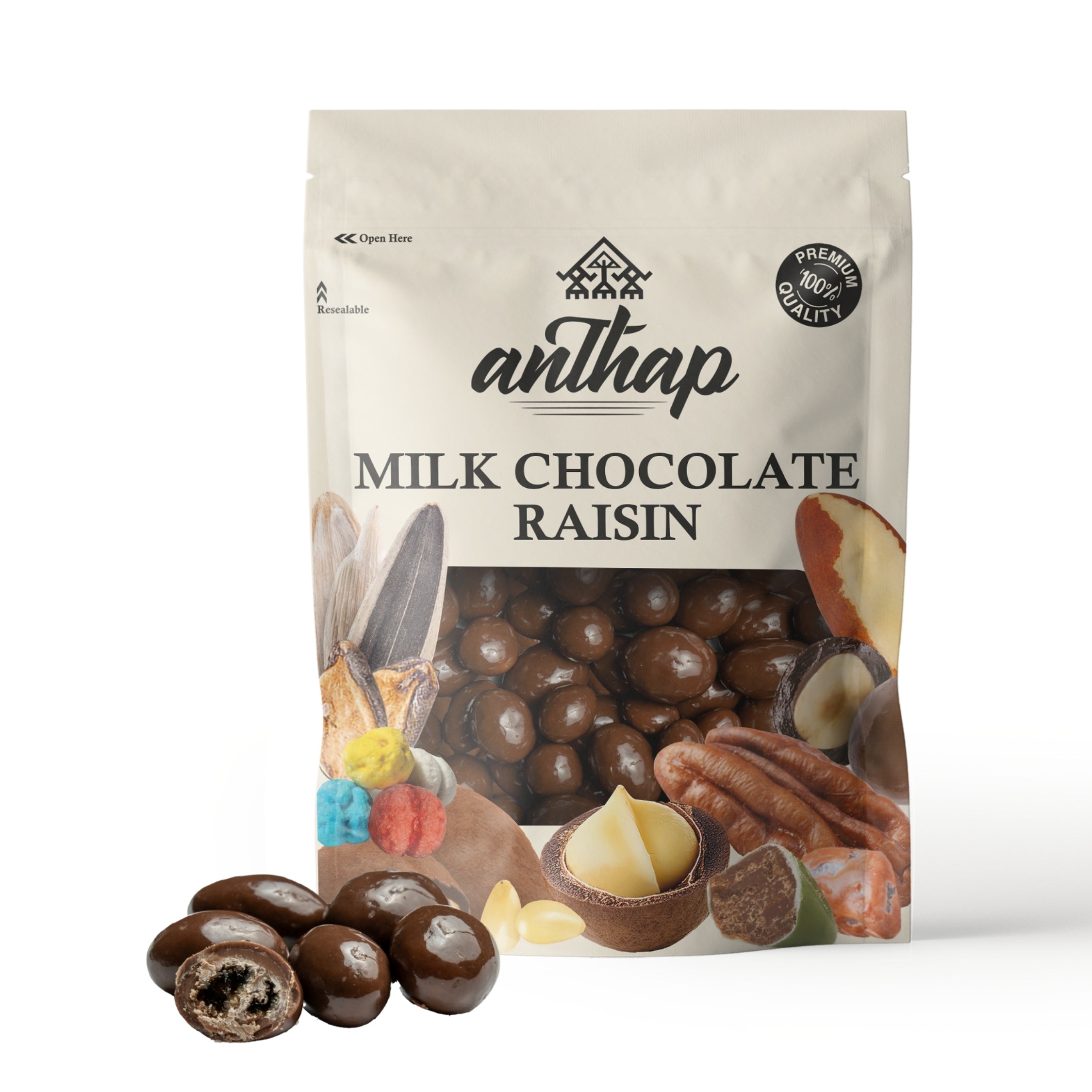 Anthap Luxury Milk Chocolate Raisin
