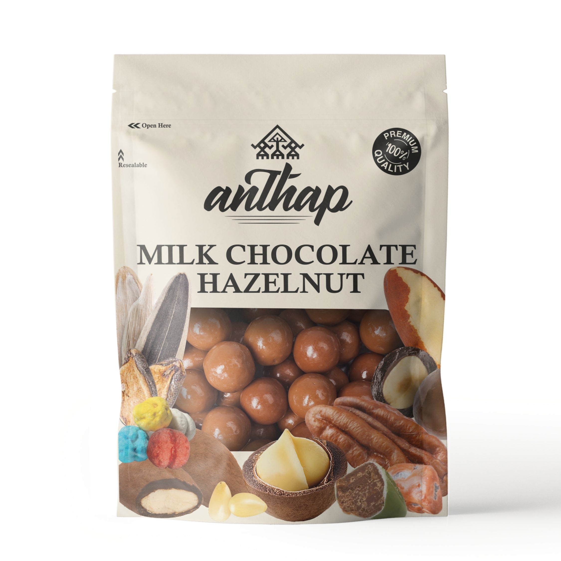 Anthap Luxury Milk Chocolate Hazelnut