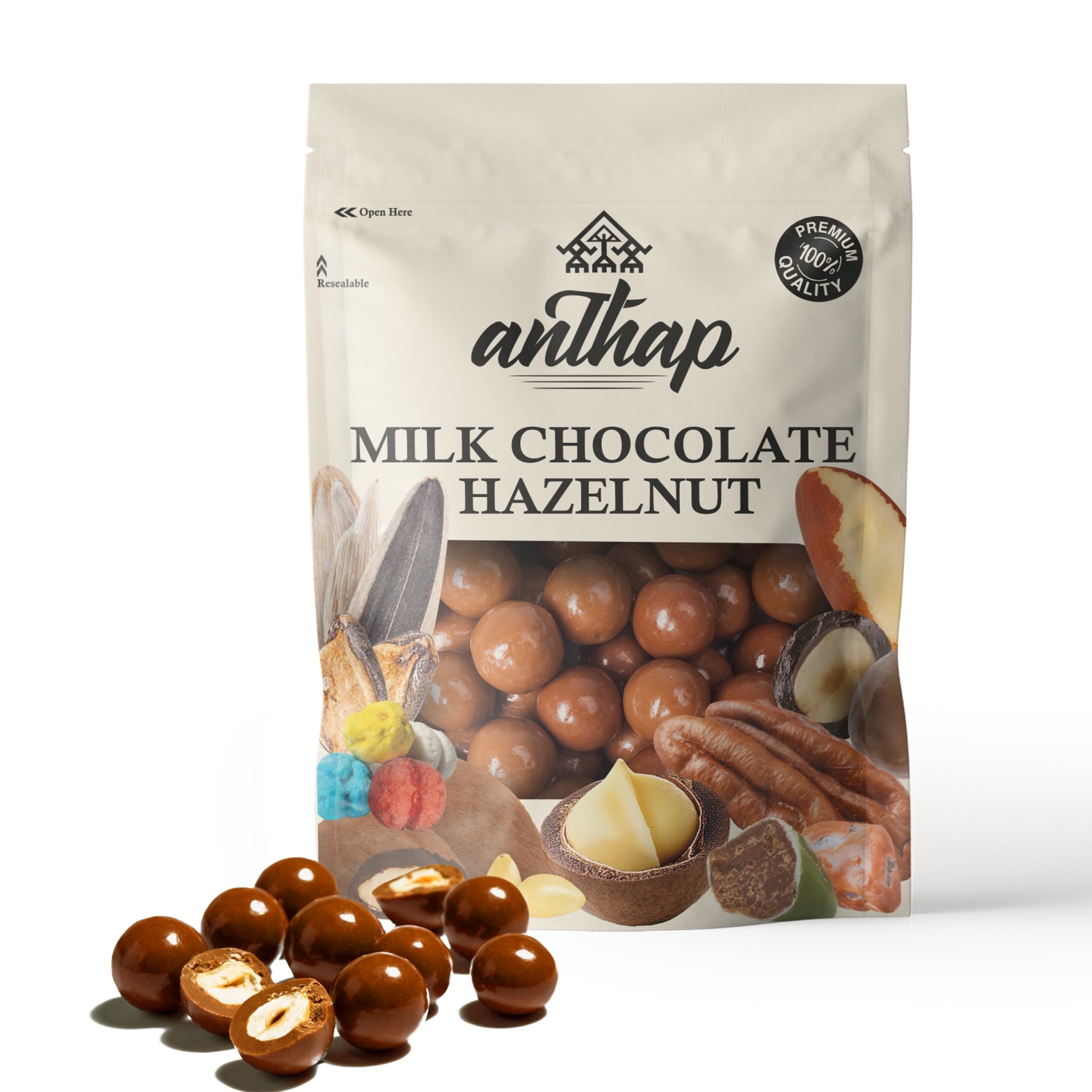 Anthap Luxury Milk Chocolate Hazelnut