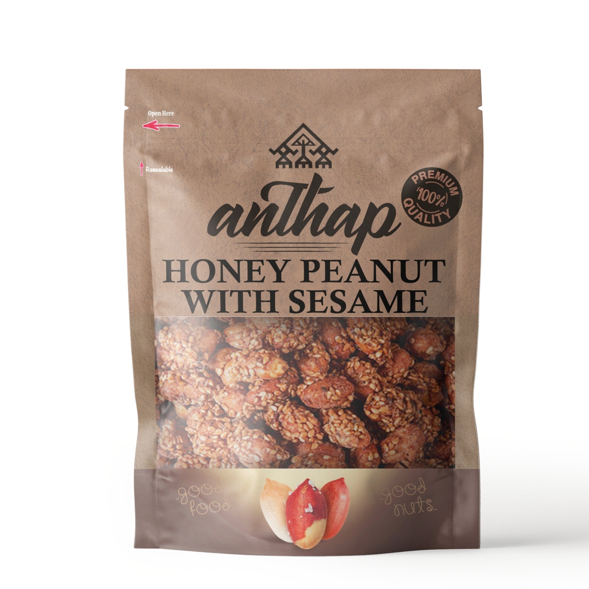 Anthap Honey Peanut with Sesame