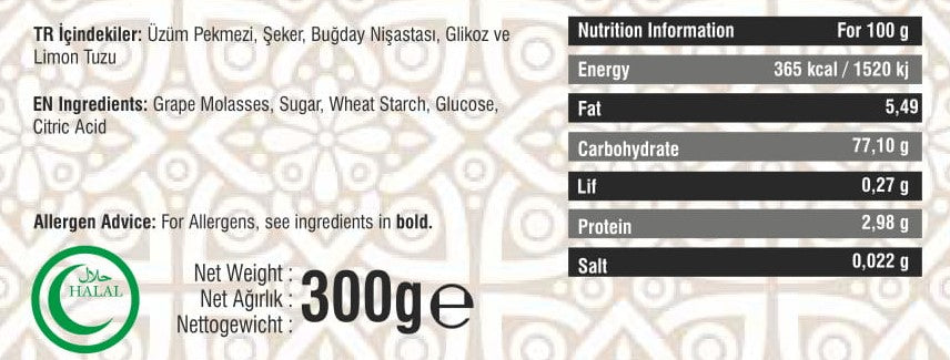 Anthap Grape Molasses Pestil-Üzüm Pekmezli Pestil/Bastik