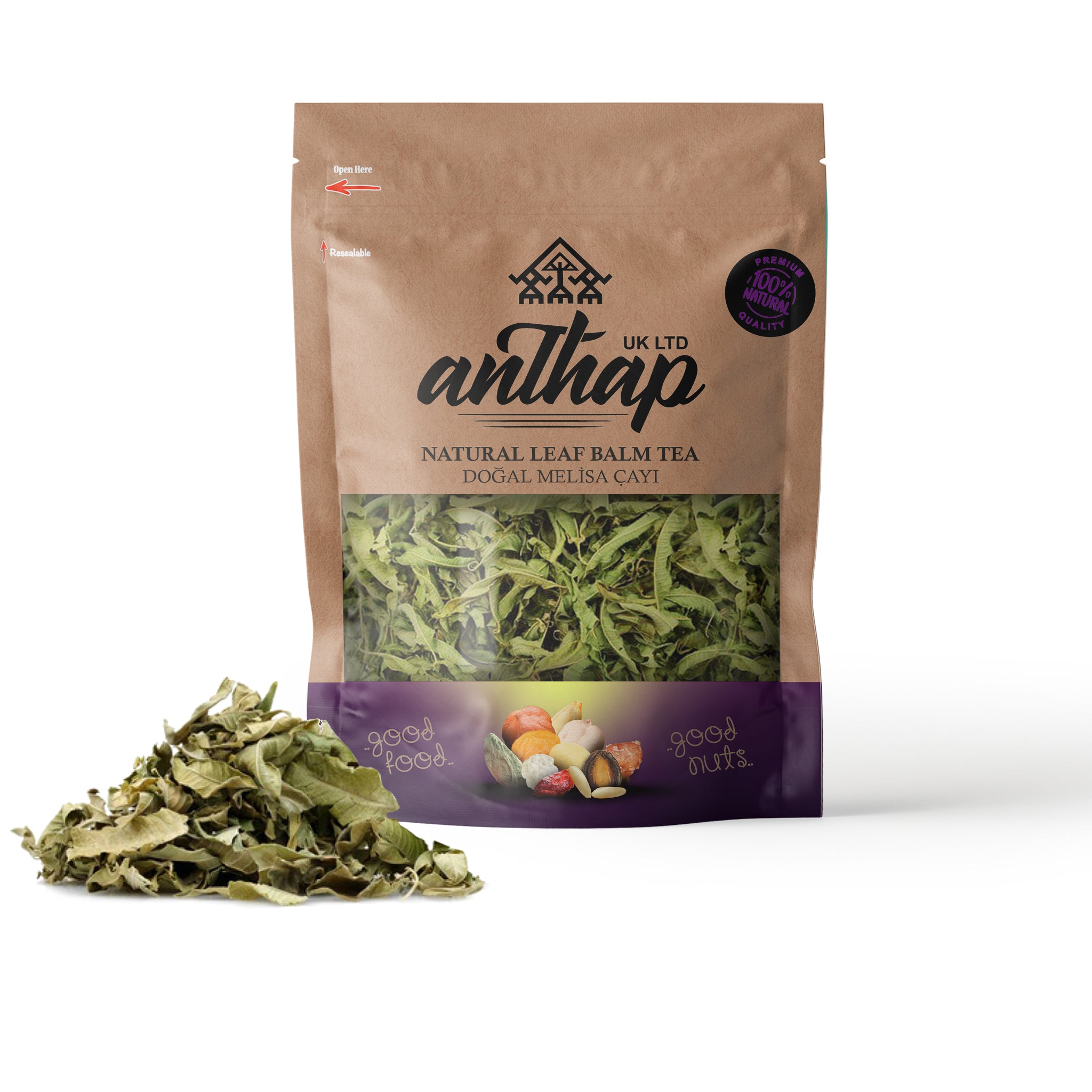 BAHARAT by Anthap Natural Loose/Leaf Balm Tea-Dogal Melissa Cayi