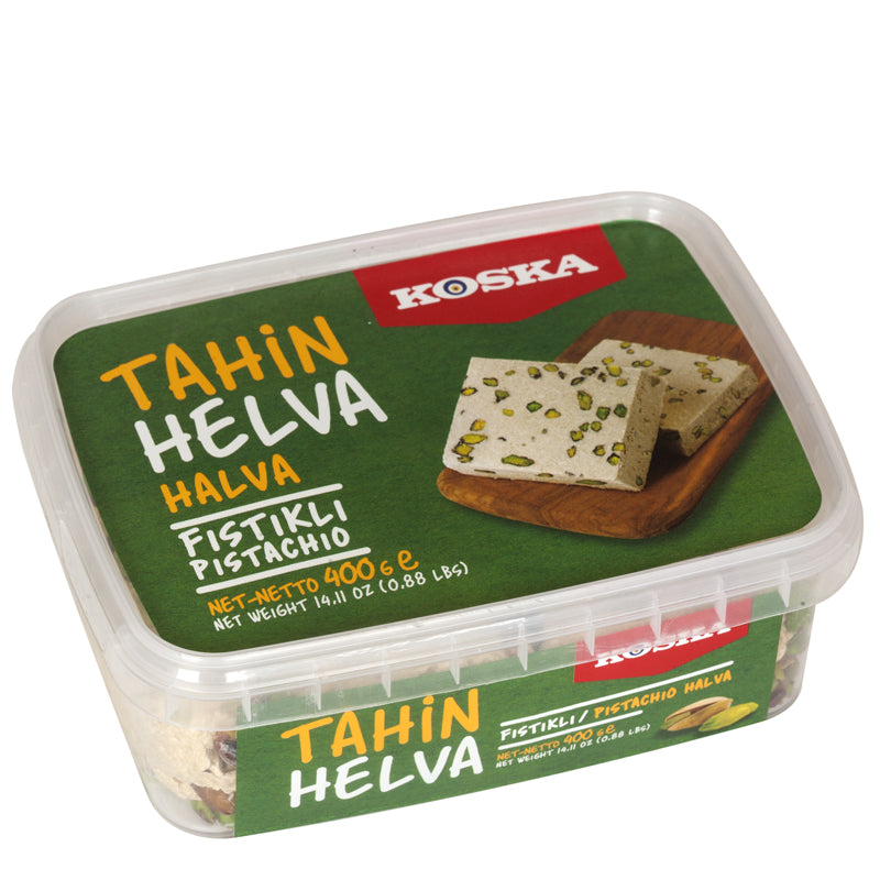 KOSKA Halva With Pistachio (Antep Fistikli Helva) 350G