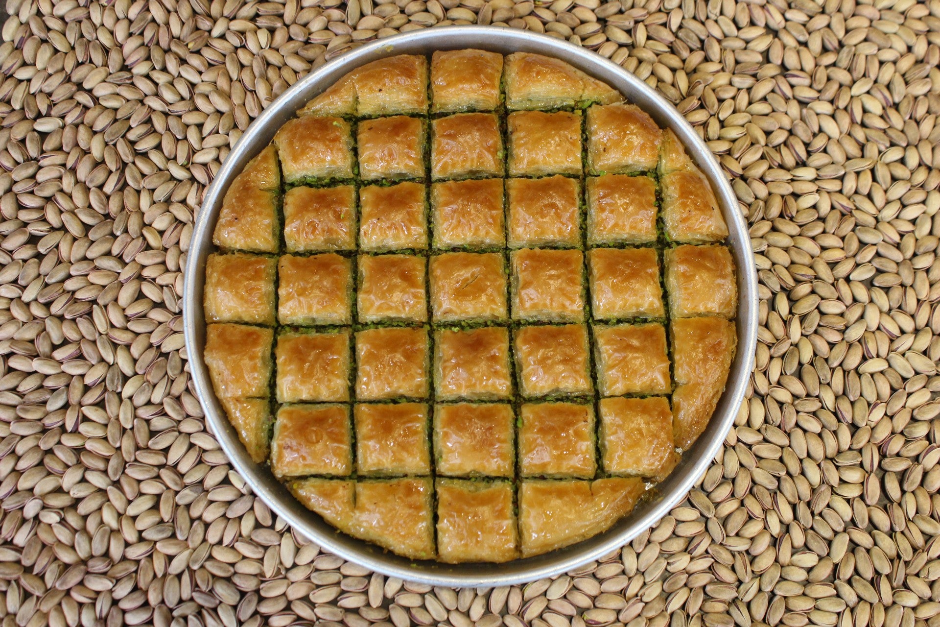 Anthap Special Baklava with Antep Pistachio (Özel Baklava Bol Antep Fıstıklı)