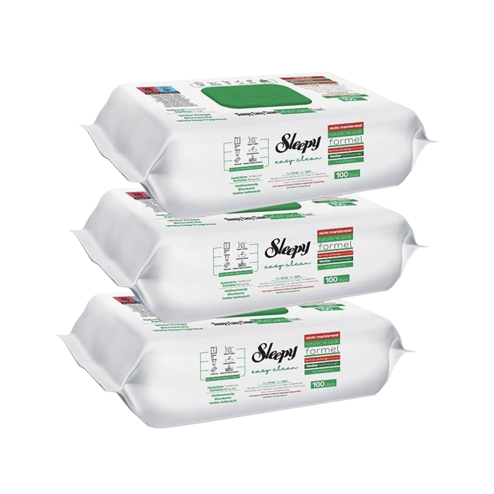 Sleepy Multi-Surface Cleaning Wipes - White Soap, 100 pcs