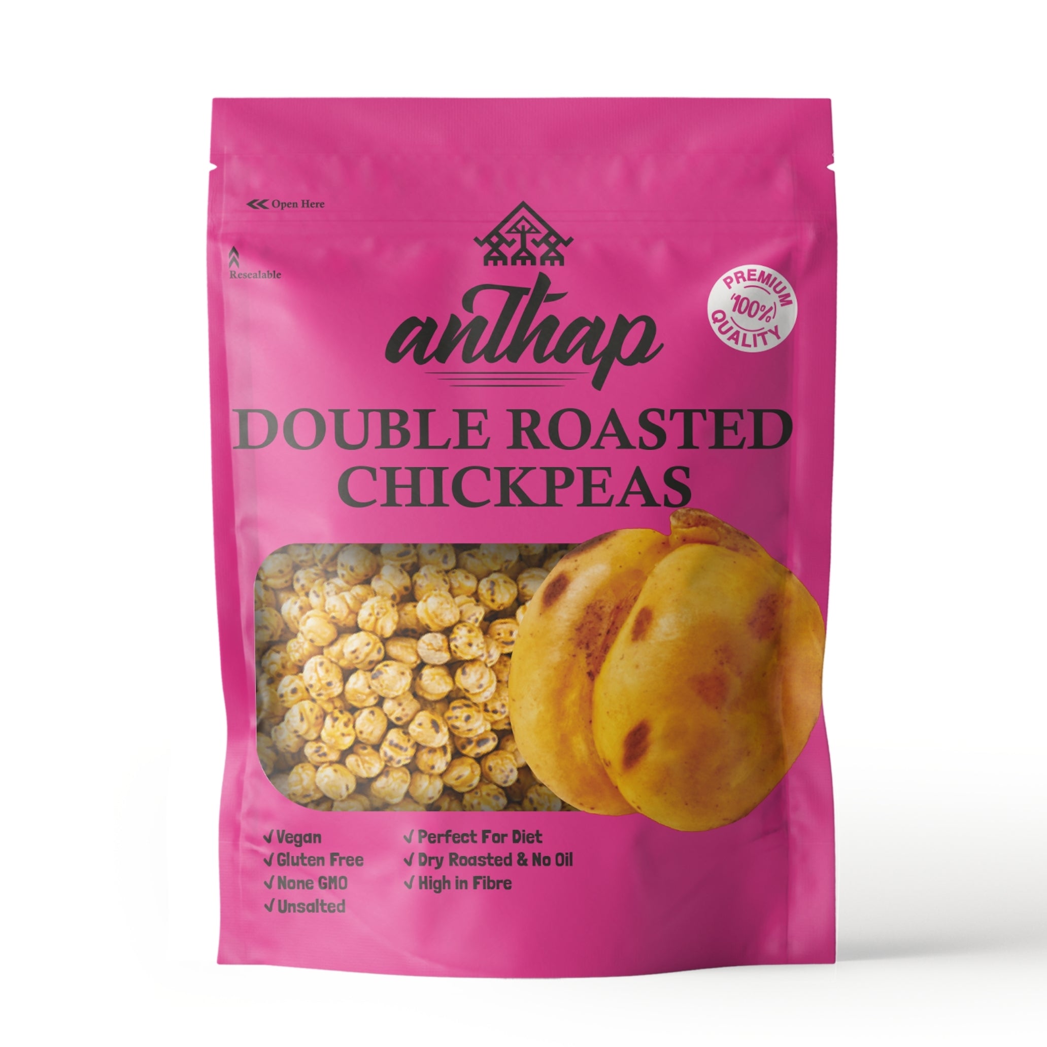 Anthap Yellow Double Roasted Chickpeas