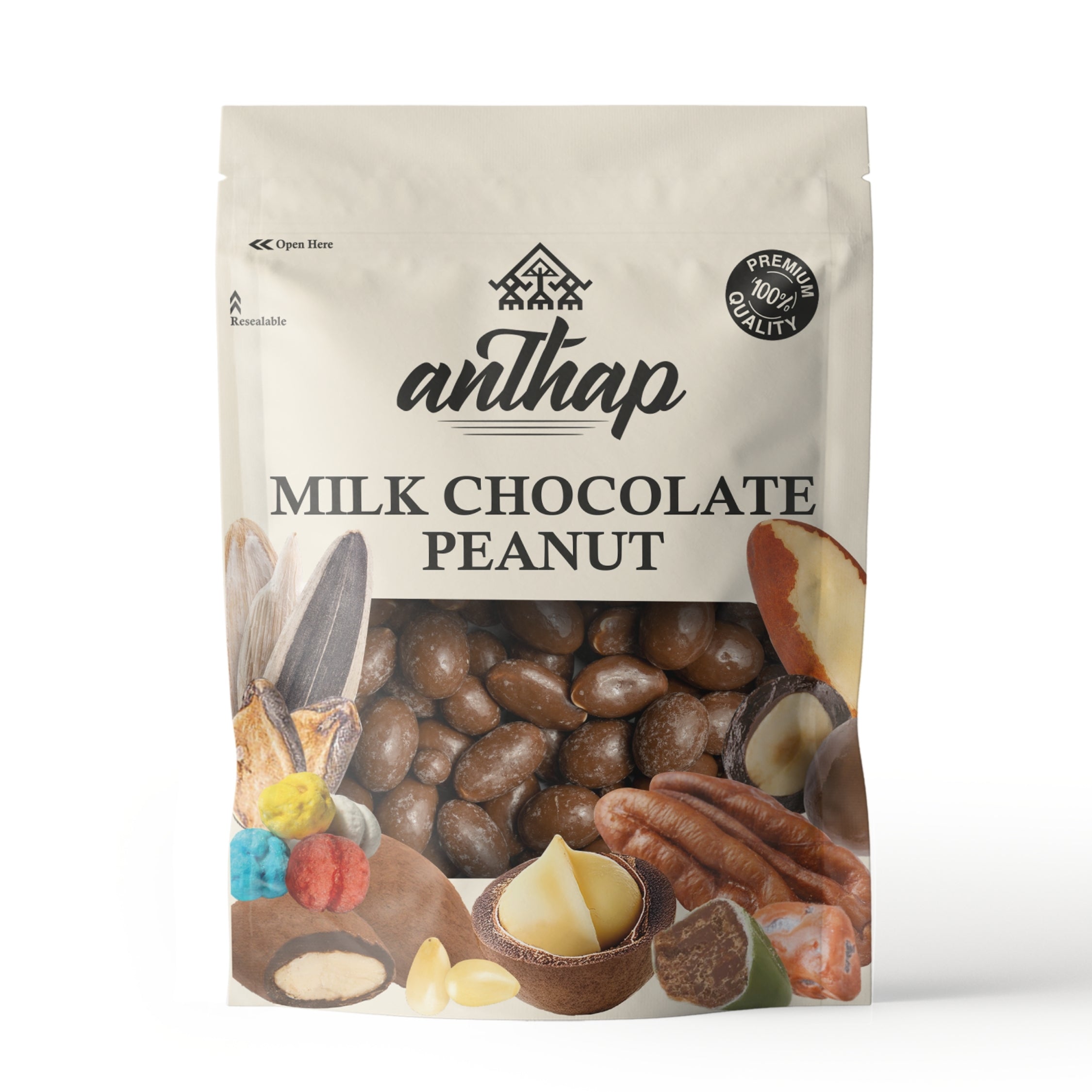 Anthap Luxury Milk Chocolate Peanut