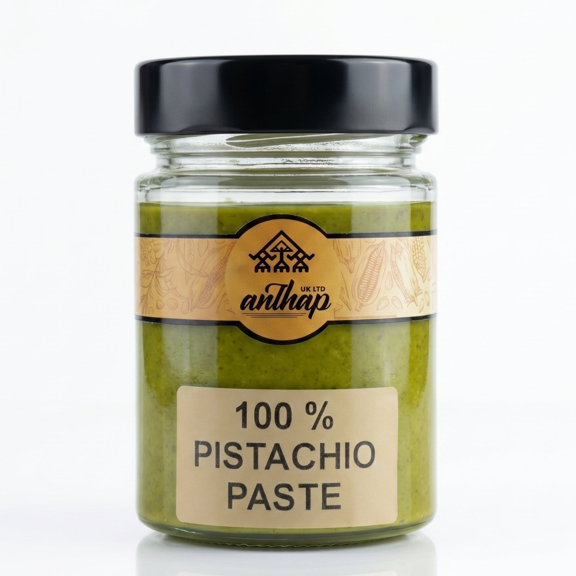 Anthap Natural Pistachio Paste - 100% Pistachio