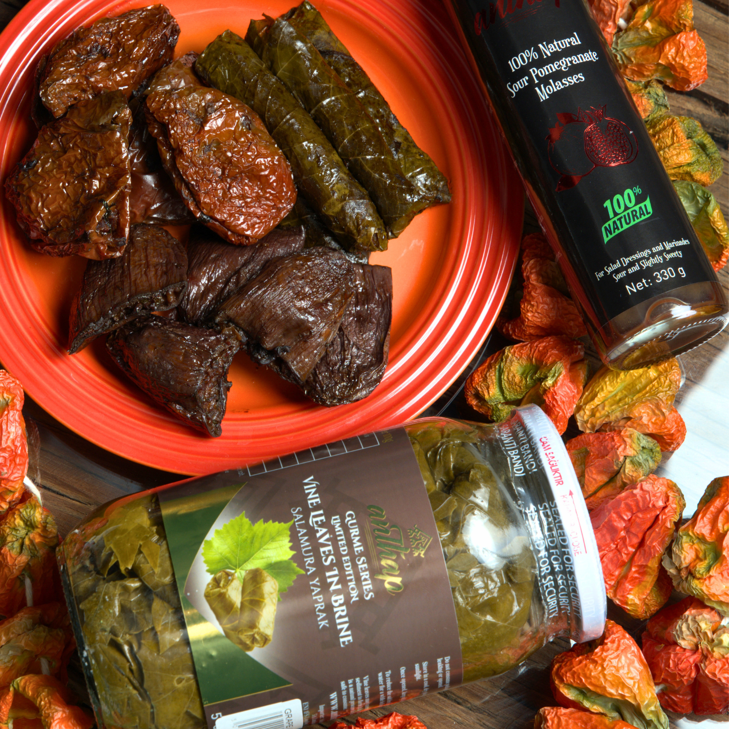 Anthap Homemade Yaprak Sarmasi (Stuffed Leaves) with Olive Oil 500g