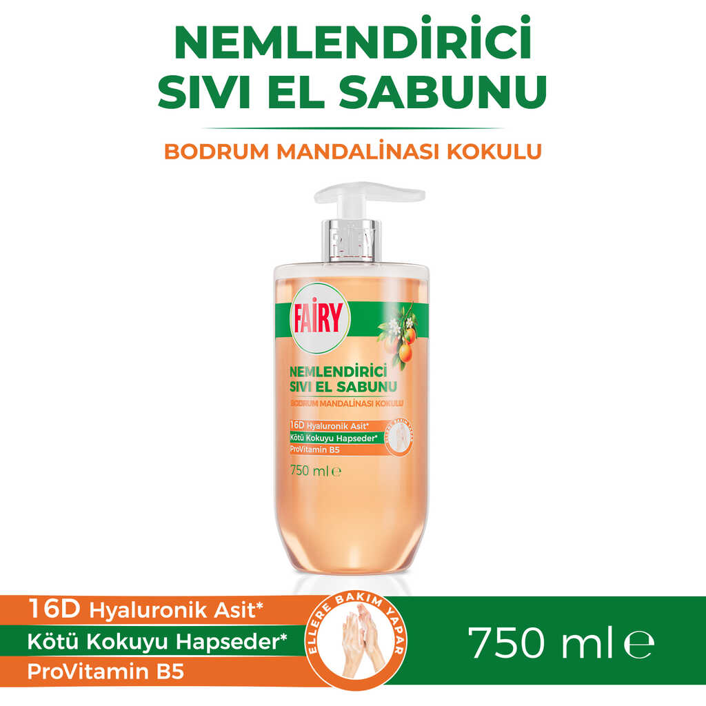 Fairy Bodrum Mandarin Hand Soap 750 ml