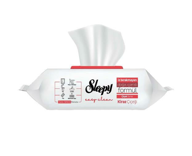 Sleepy Multi-Surface Cleaning Wipes - Cherry Blossom Additive, 100 pcs