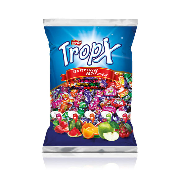 Tropx Center Fruit Filled Soft Candy Chew 300g