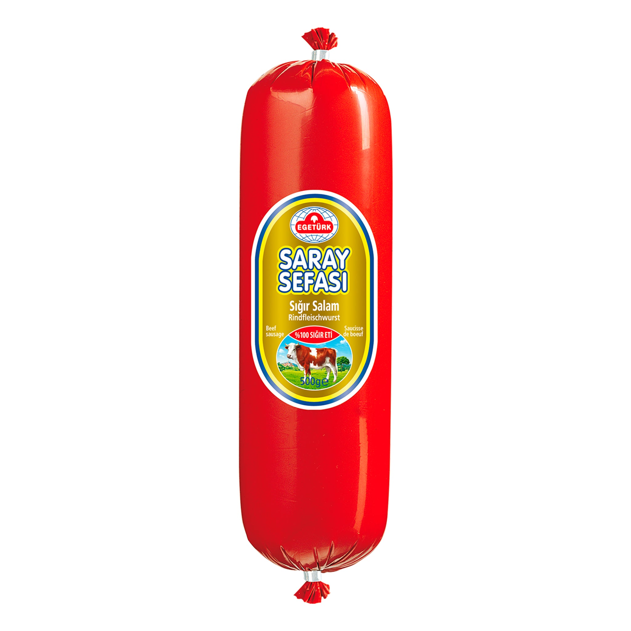 Egeturk SARAY SEFASI %100 Beef Sausage (%100 Dana Salam) 400g