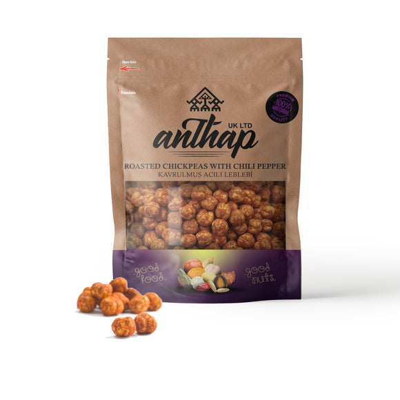 Anthap Roasted Chickpeas with Chili Pepper