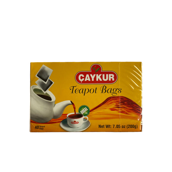 Caykur Turkish Black Tea Bags (Demlik Suzen Poset Cay)- 40 bags 200g –  Anthap
