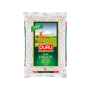 DURU Dry White Beans (Yerli Kuru Fasulye) 1KG