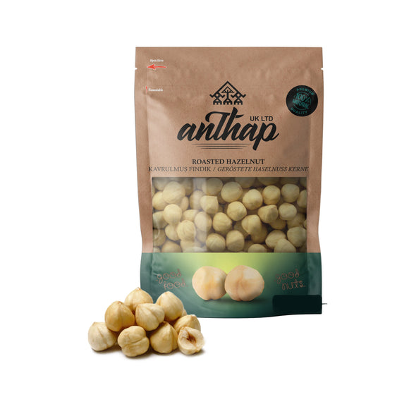 Anthap Roasted - Blanched Hazelnut - Non GMO - Unsalted